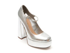 Pantofi EPICA argintii